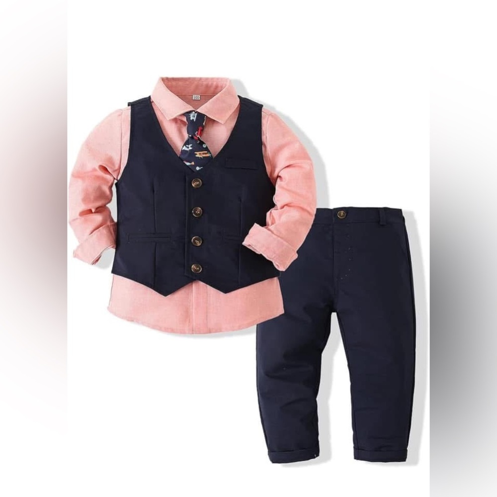 Baby Boys 4 pc. Suit, including tie
